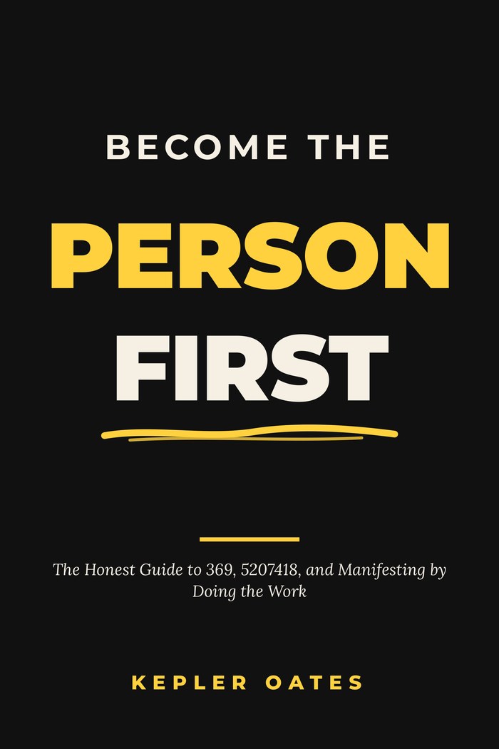 Cover of Become the Person First